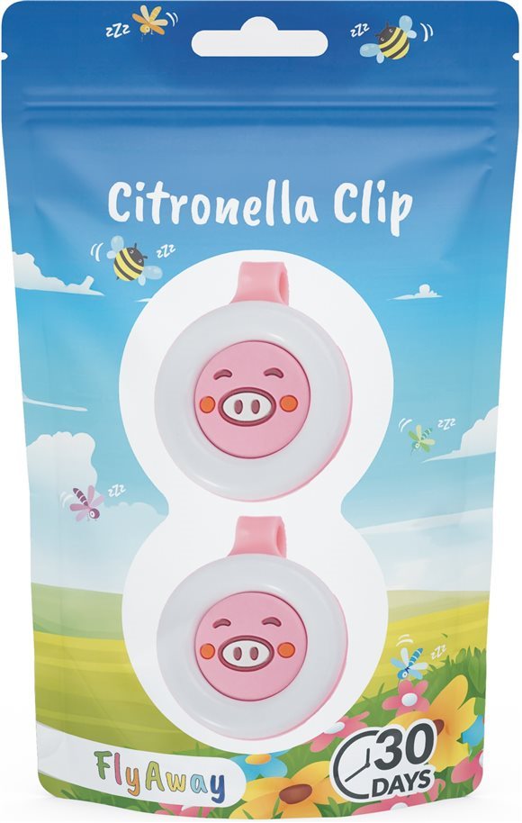 Flyaway Citronella-Clip Pig Duopack Btl 2 Stk