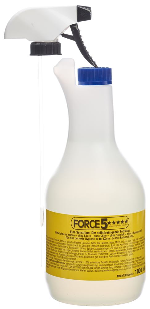 Force 5 Selbstreinigender Fettlöser Vapo 1000 ml