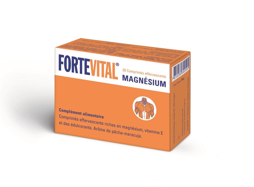 Fortevital Magnesium Brausetabl 20 Stk