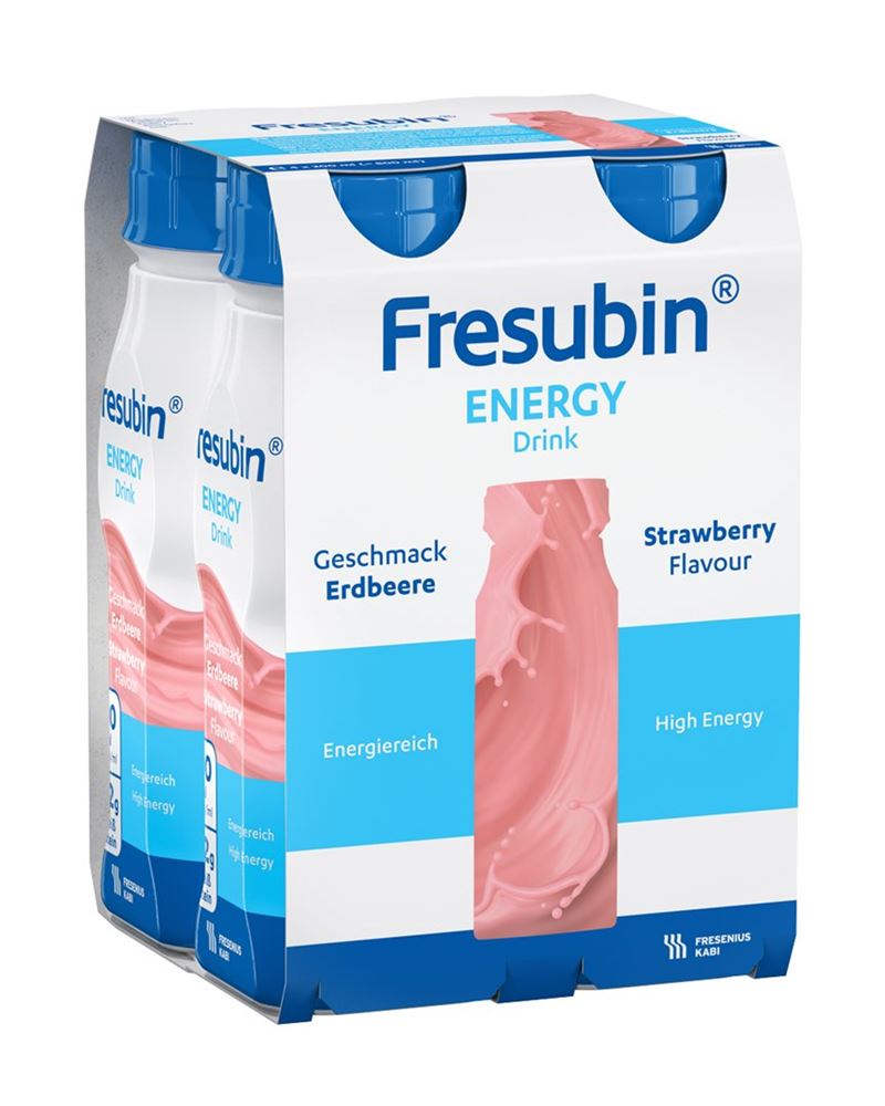 Fresubin Energy Drink Erdbeere 4 Fl 200 ml