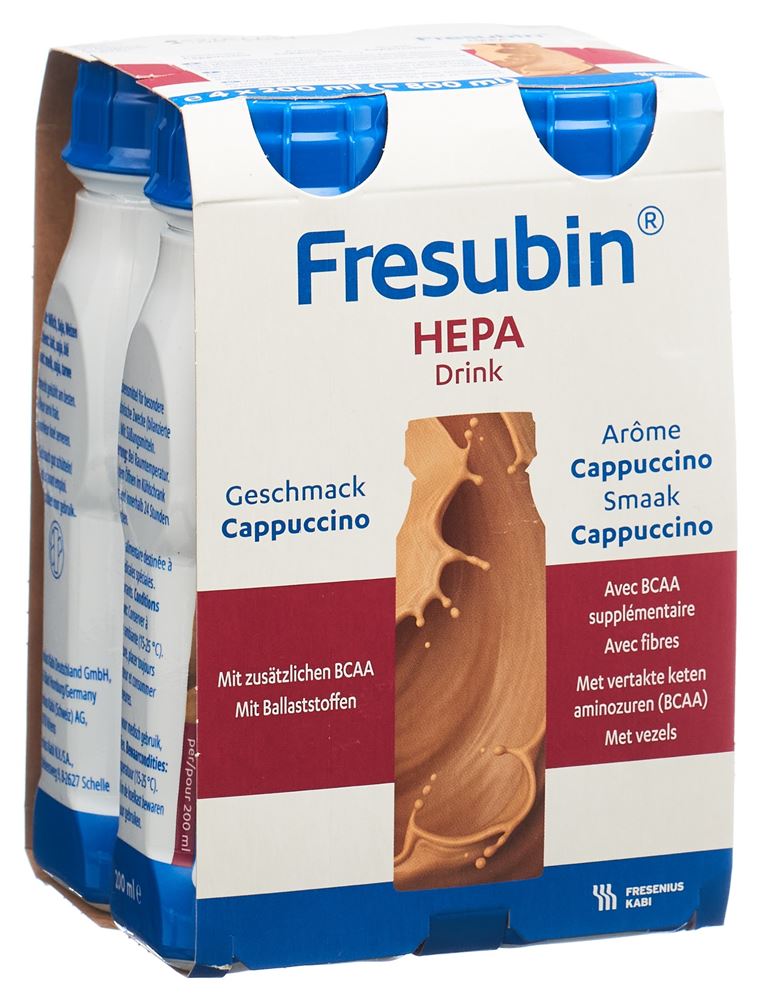 Fresubin Hepa Drink Cappuccino 4 Fl 200 ml
