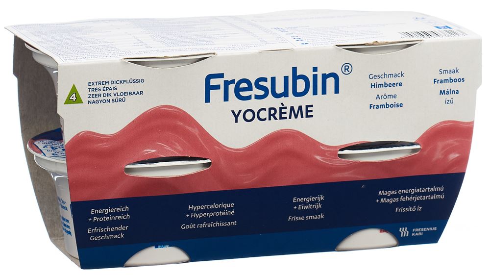 Fresubin YOcrème Himbeere 4 x 125 g