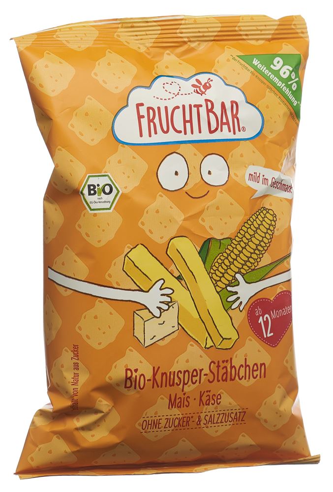 Fruchtbar Knusper Stäbchen Bio Mais Käse Btl 30 g