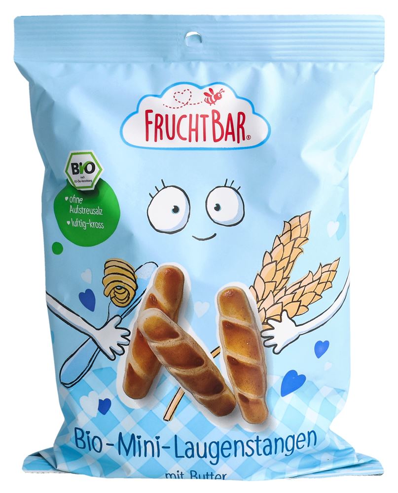 Fruchtbar Mini-Laugenstangen Bio mit Butter Btl 90 g