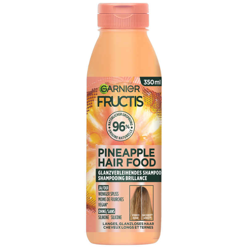 Fructis Hair Food Shampoo glanzverleihende Ananas 350 ml