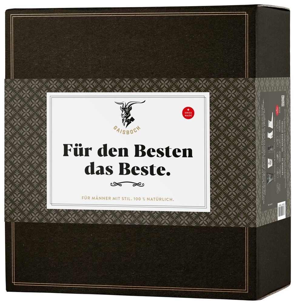 Gaisbock Geschenkset Für den Besten das Beste