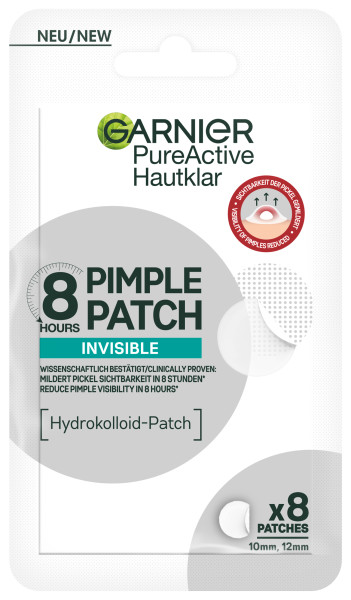 Garnier Pimple Patch 8H Invisible 8 Stk