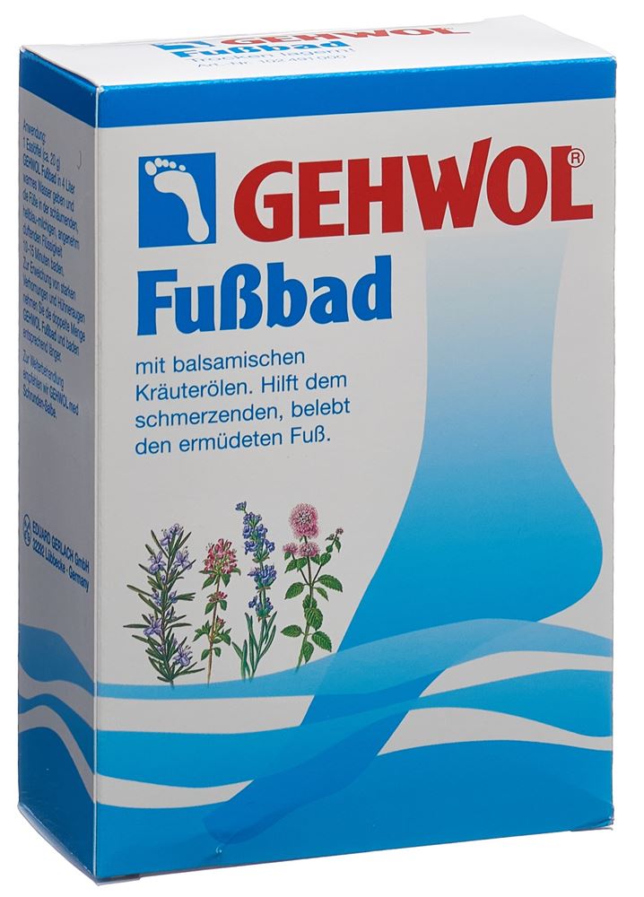 Gehwol Fussbad Karton 250 g