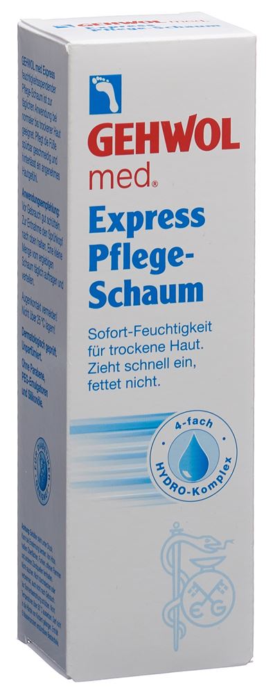 Gehwol med Express Pflege-Schaum Ds 125 ml