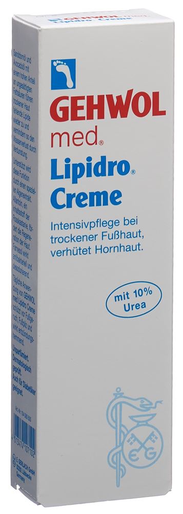 Gehwol med Lipidro-Creme mit 10% Urea Tb 75 ml