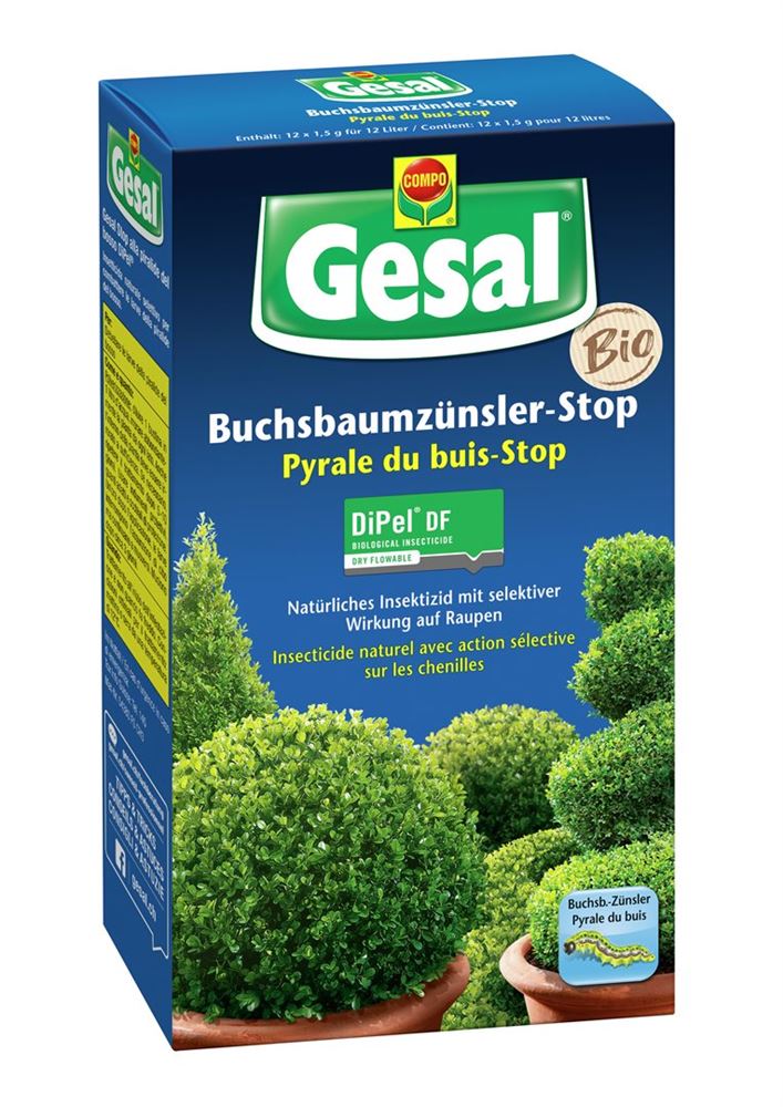 Gesal Buchsbaumzünsler-Stop DiPel DF 12 x 1.5 g