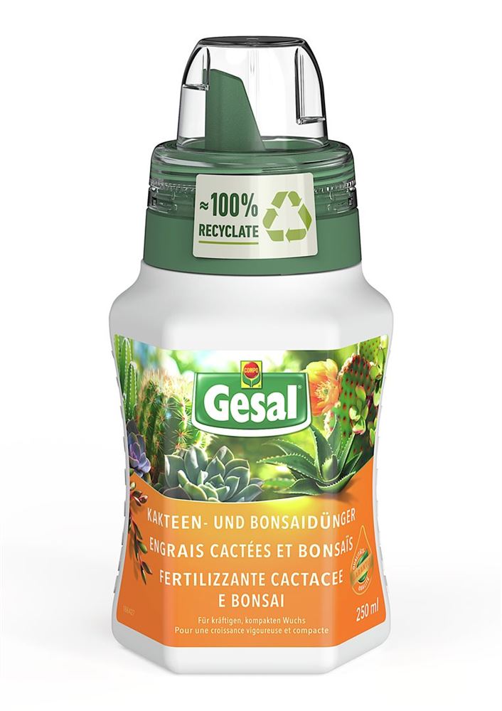 Gesal Kakteen- und Bonsaidünger Fl 250 ml