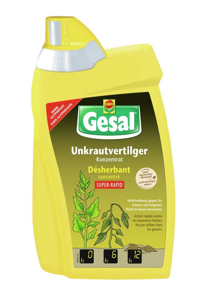 Gesal Unkrautvertilger Konzentrat Super-Rapid Fl 800 ml