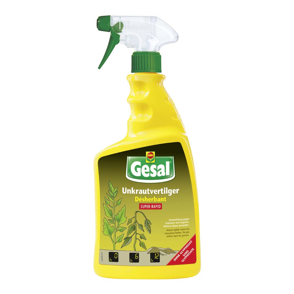 Gesal Unkrautvertilger Super-Rapid RTU Spr 1 lt