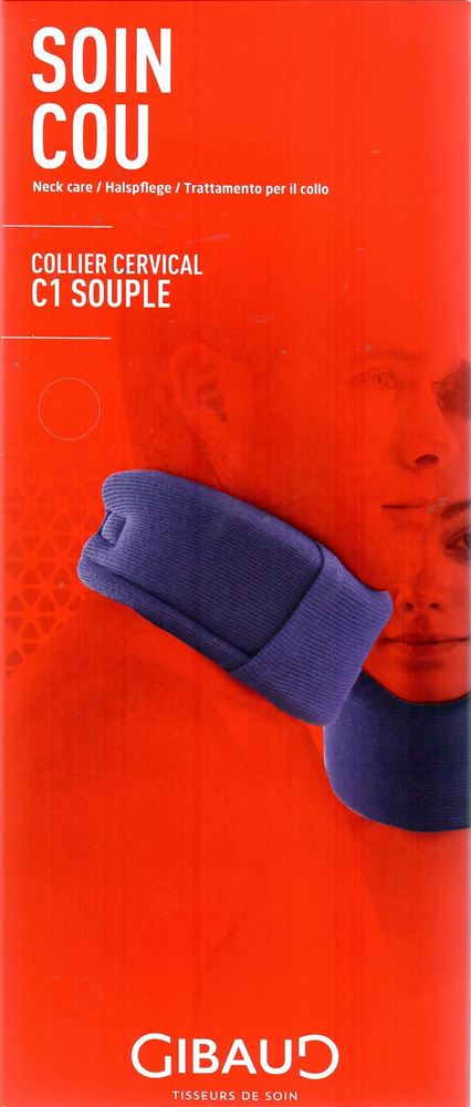 Gibaud Cervicalstütze C1 7.5cm Gr1 29-34cm weich