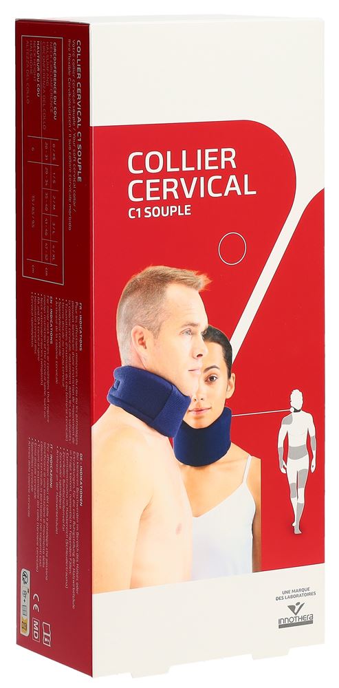 Gibaud Cervicalstütze C1 7.5cm Gr3 41-46cm weich