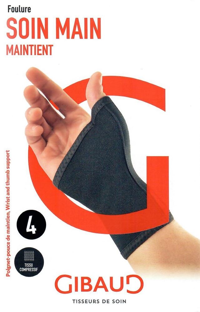 Gibaud Handgelenk-Daumenbandage Gr2 16-17cm