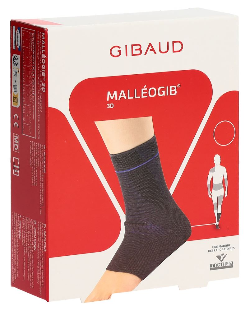 Gibaud Malleogib 3D Sprunggelenkbandage Gr3 23-26cm