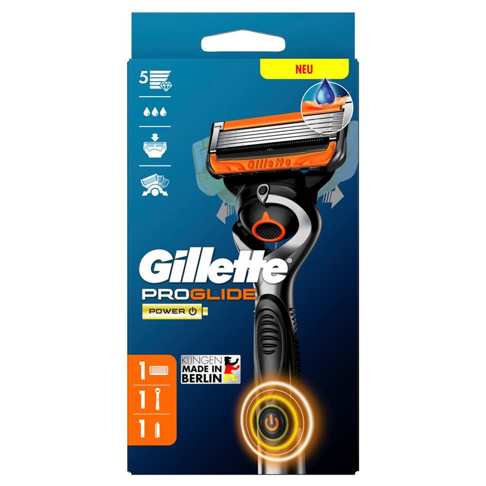 Gillette ProGlide Flexball Rasierapparat Power mit 1 Klinge