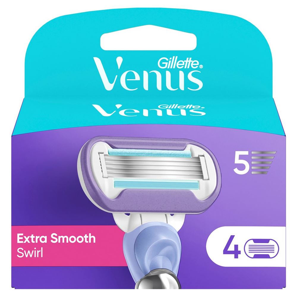 Gillette Venus Extra Smooth Swirl Systemklingen 4 Stk