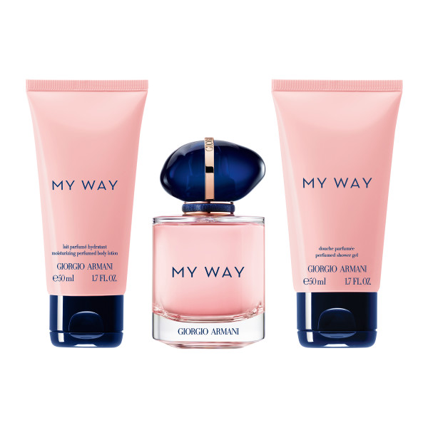 Giorgio Armani My Way Eau de Parfum 50ml + Body Lotion 50ml + Shower Gel 50ml S26