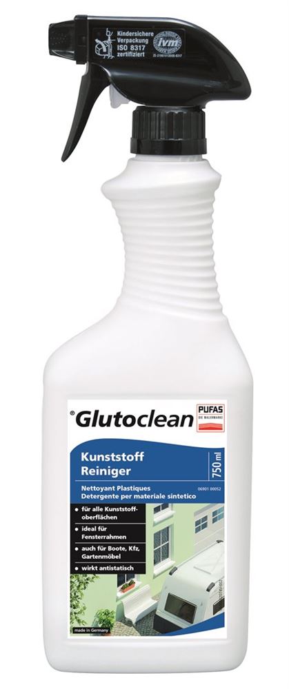 Glutoclean Kunststoff Reiniger Fl 750 ml