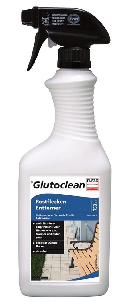 Glutoclean Rostflecken Entferner Fl 750 ml