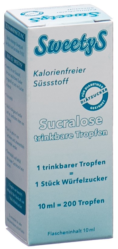 Goodness SweetyS Sucralose Süssstoff Tropffl 10 ml