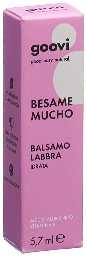 goovi Besame Mucho Lippenbalsam Feuchtigkeitspendend 5.7 ml