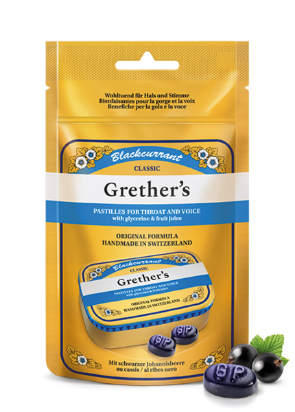 Grethers Blackcurrant Pastillen Btl 110 g