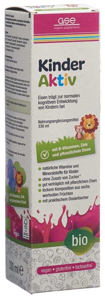 GSE Kinder Aktiv Complex liq Bio Fl 330 ml