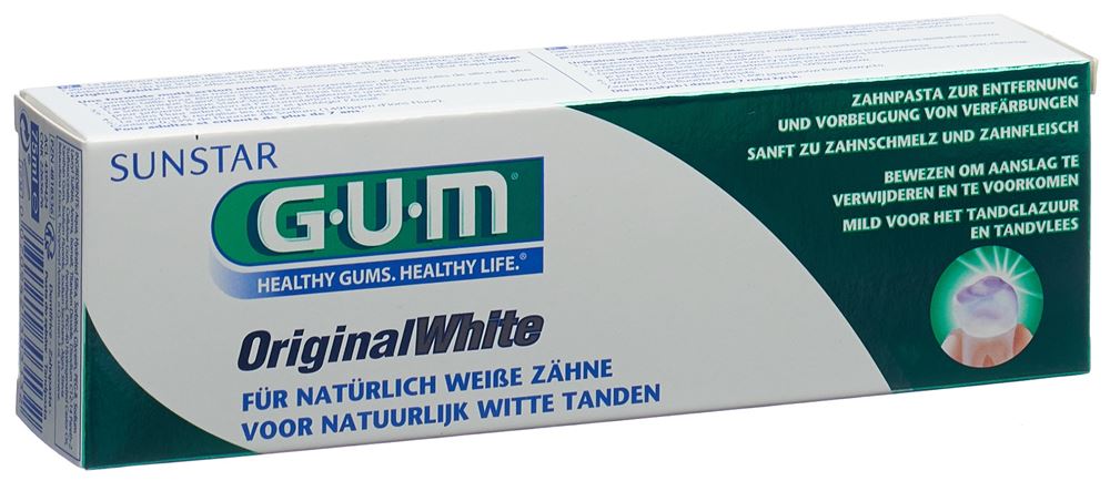 GUM Original White Zahnpasta Tb 75 ml