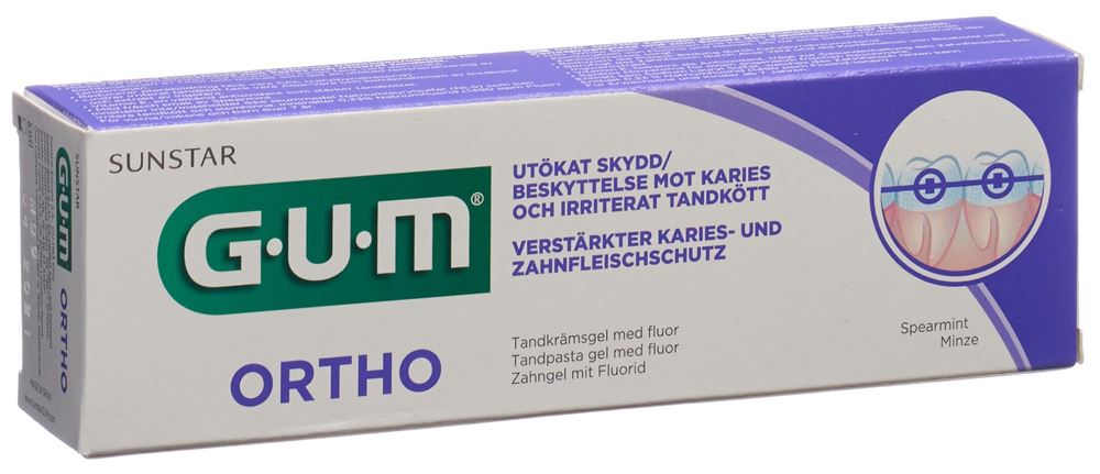 GUM Ortho Zahnpasta 75 ml