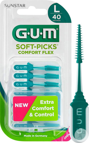GUM Soft-Picks Minity Comfort Flex Large 40 Stk