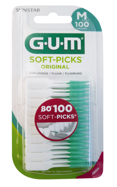 GUM Soft-Picks Original Medium 100 Stk