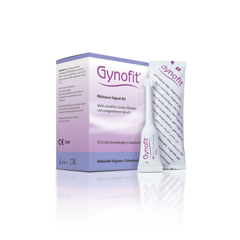 Gynofit Milchsäure-Gel Vaginalgel 12 x 5 ml