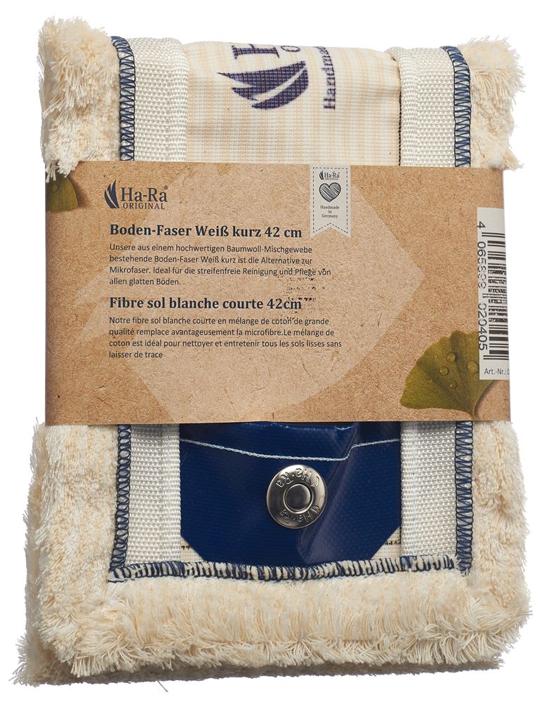 Ha-Ra Boden-Faser 42cm weiss kurz