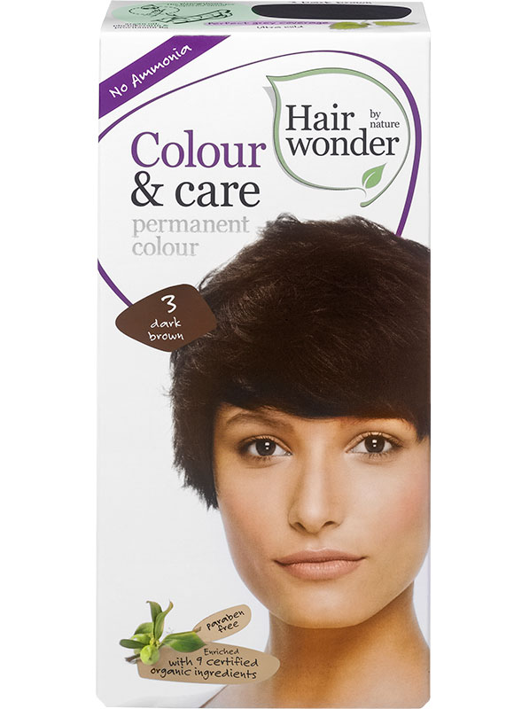 Hairwonder Colour & Care 3 dunkelbraun