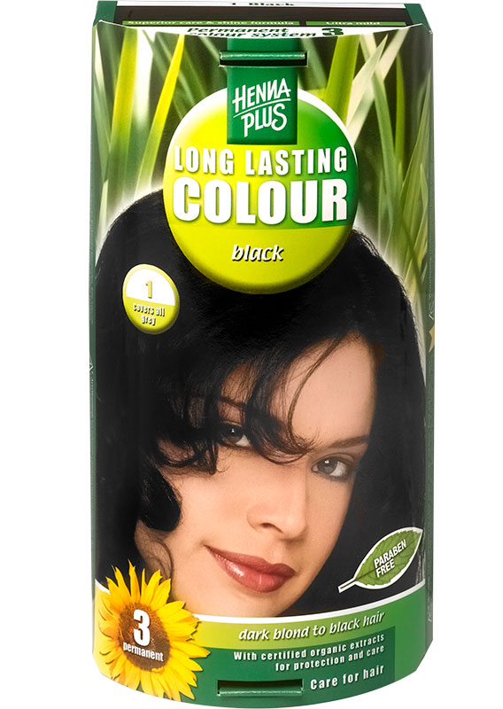 Hairwonder Long Last Colour 1 schwarz
