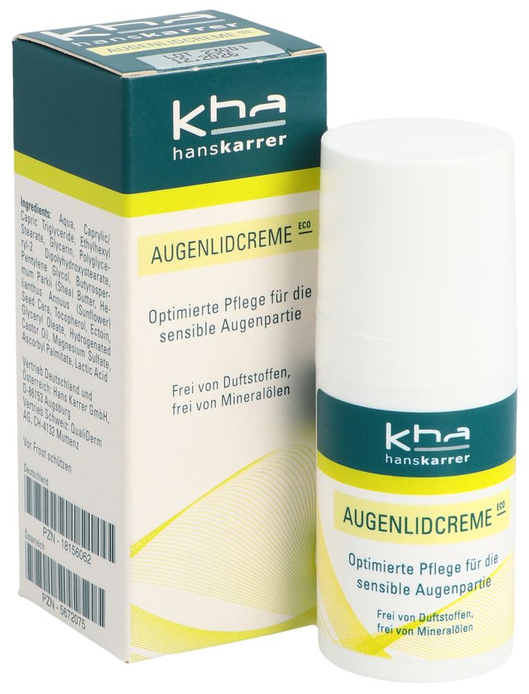Hans Karrer Augenlidcreme Eco Disp 15 ml