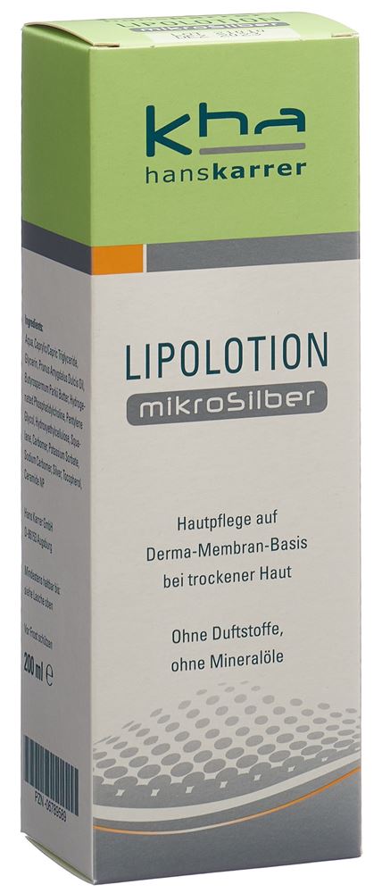 Hans Karrer Lipolotion MikroSilber 200 ml