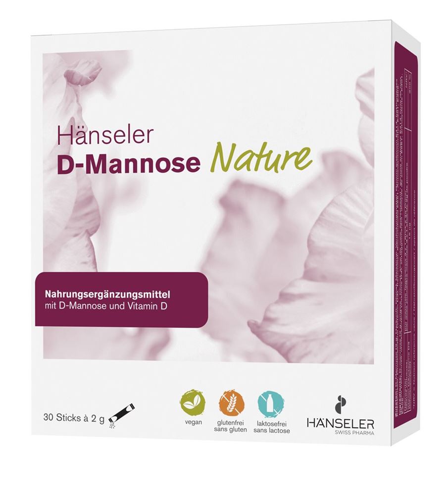 Hänseler D-Mannose Nature 30 Stick 2 g
