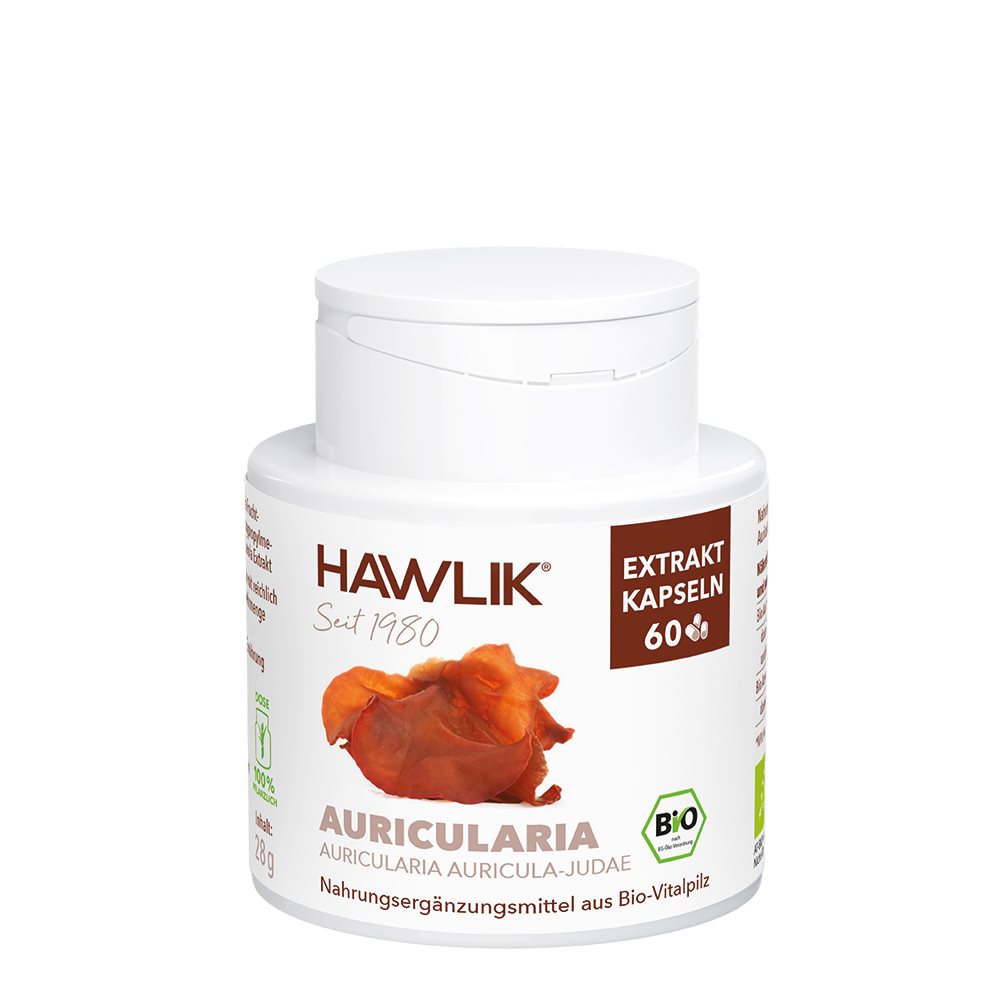 Hawlik Auricularia Extrakt Kaps 60 Stk