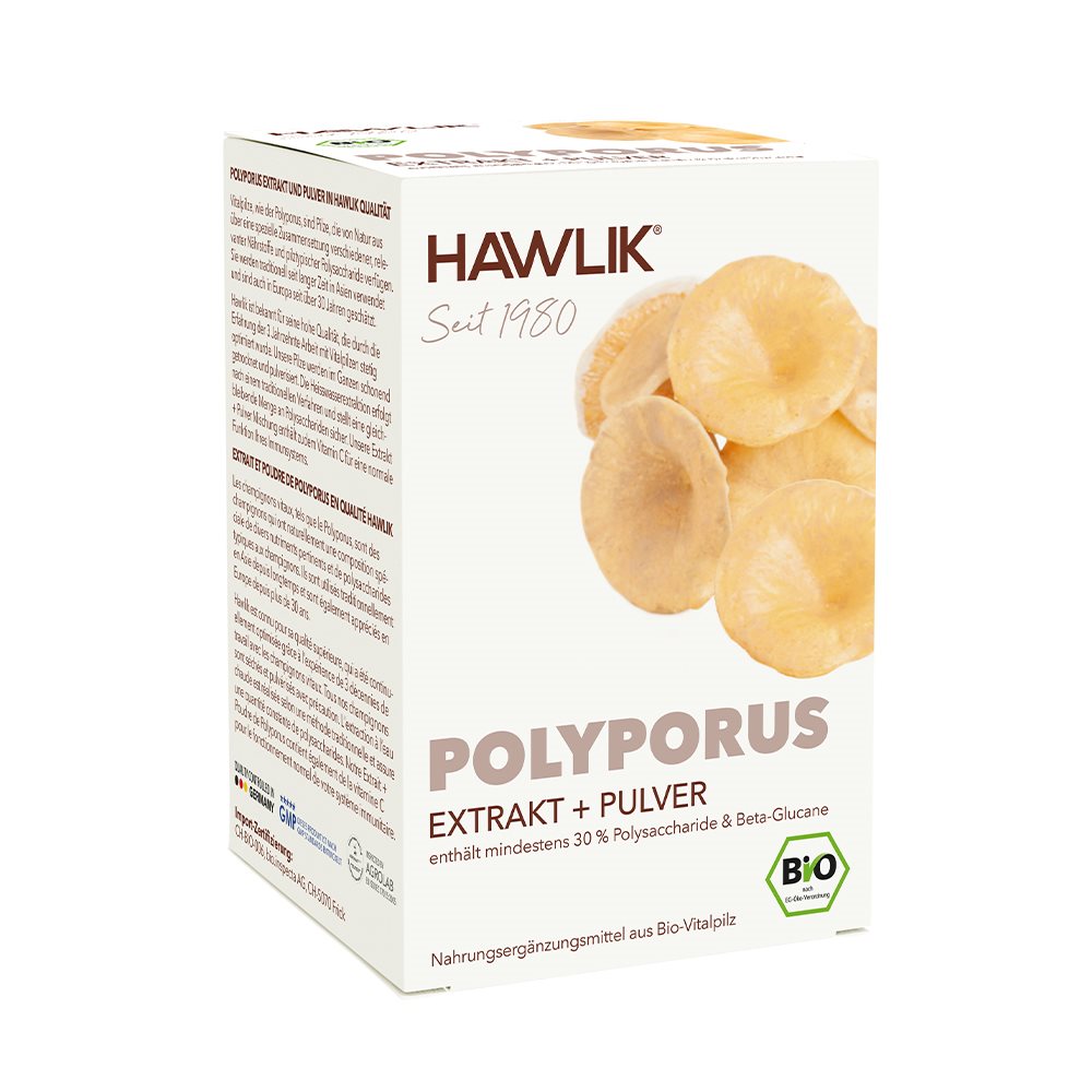 Hawlik Polyporus Extrakt + Pulver Kapseln 120 Stück