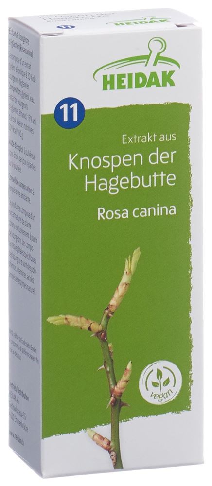 Heidak Knospe Hagebutte Rosa canina Glyc Maz Fl 30 ml