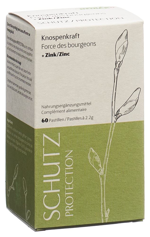 Heidak Knospenkraft Pastillen Schutz Fl 60 Stk