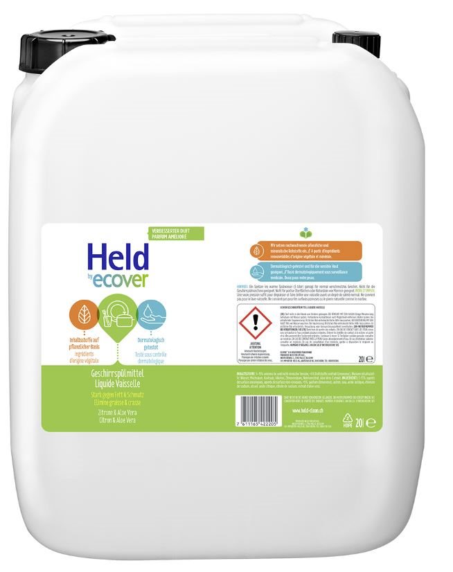 Held Geschirrspülmittel Zitrone & Aloe 20 lt