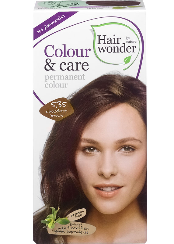 Henna Hairwonder Colour & Care 5.35 chocolat braun
