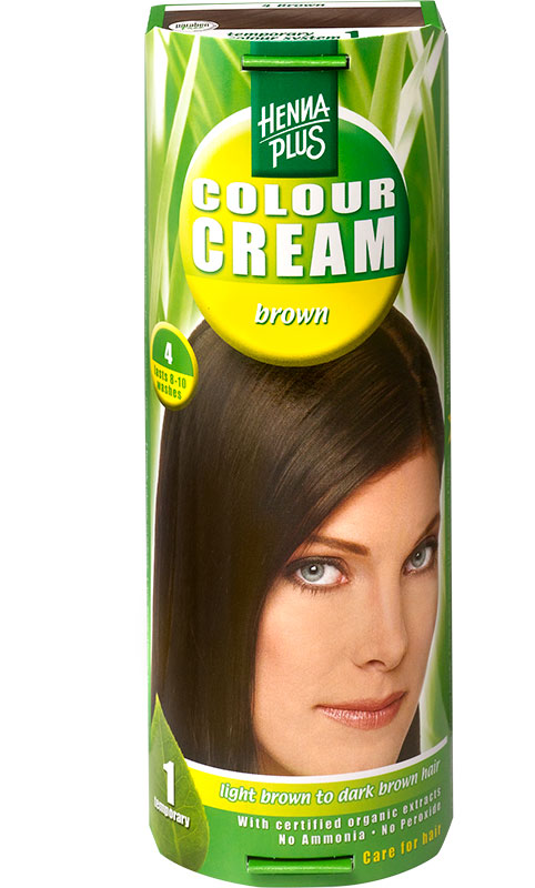 Henna Plus Colour Cream 4 braun 60 ml