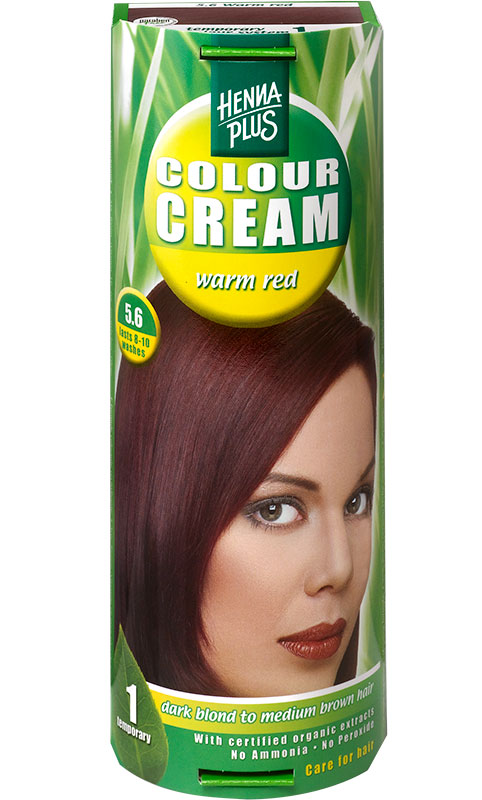 Henna Plus Colour Cream 5.6 warm rot 60 ml